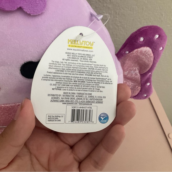 BNWT Brenda Butterfly Squishmallow (8 inches) - Picture 4 of 5